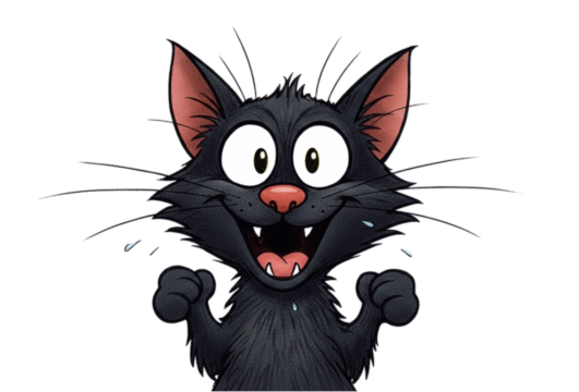 Planner cat overlay